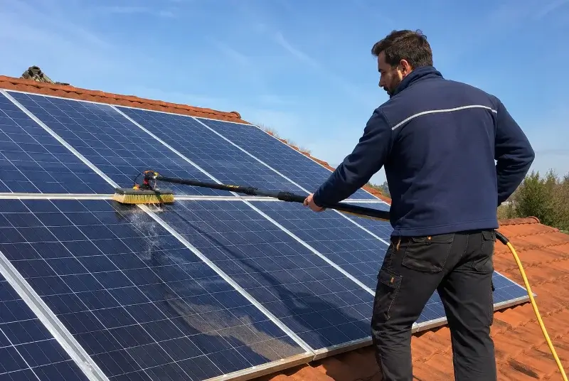 Nettoyage et entretien de panneaux solaires à Trans-sur-Erdre