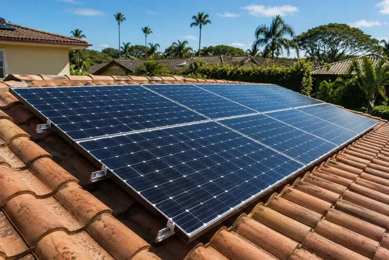 Installation de panneaux solaires à Trans-sur-Erdre